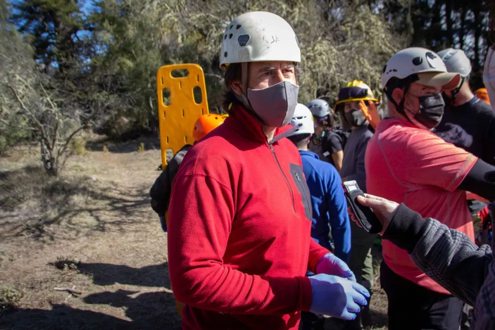 Un guía de trekking y la importancia de “revalidar conocimientos”