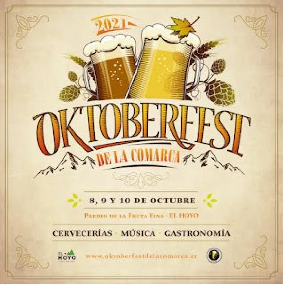 Organizan el Oktoberfest de la Comarca Andina