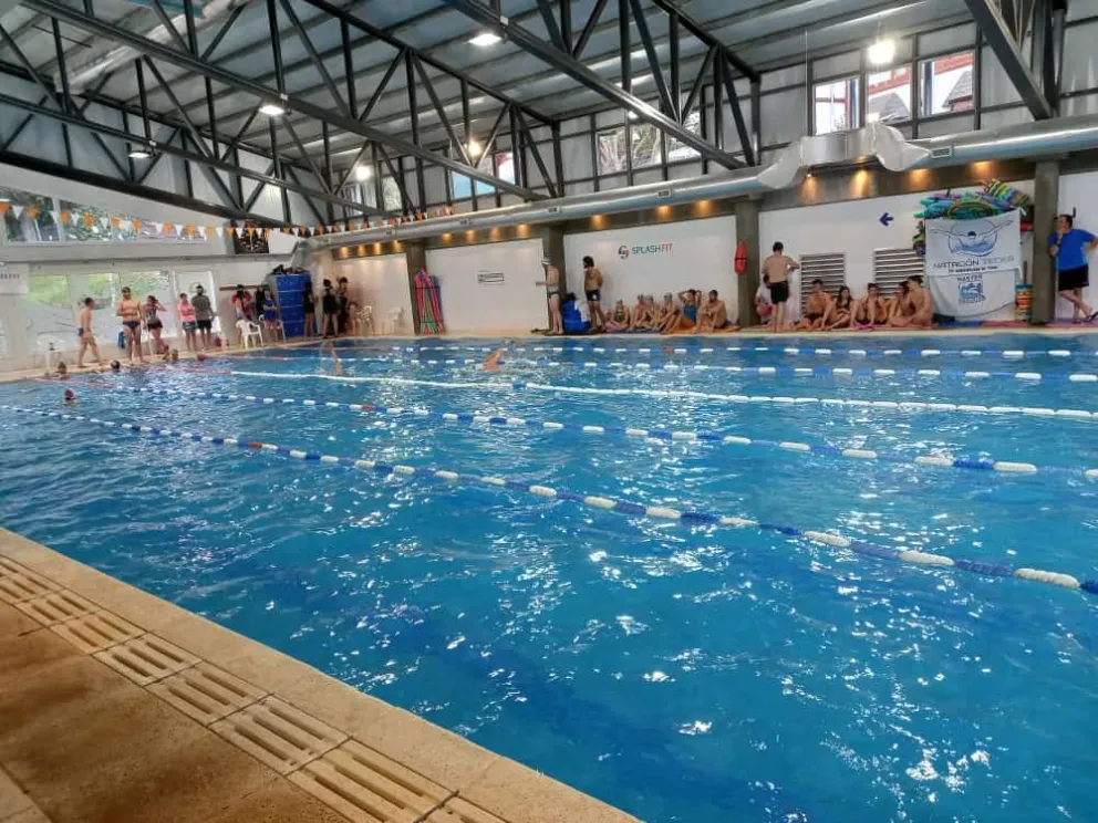 Gran encuentro de natación en Bariloche