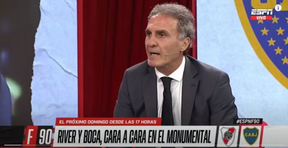 Video: Ruggeri le puso picante a la previa del Superclásico en el programa de Vignolo