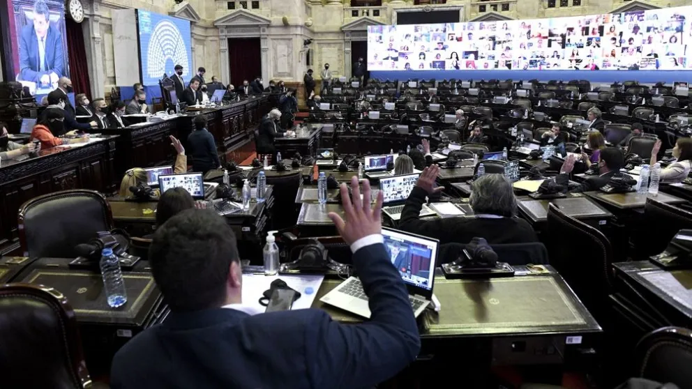 En la primera sesión presencial de Diputados tras un año y medio, la oposición no bajaría al recinto