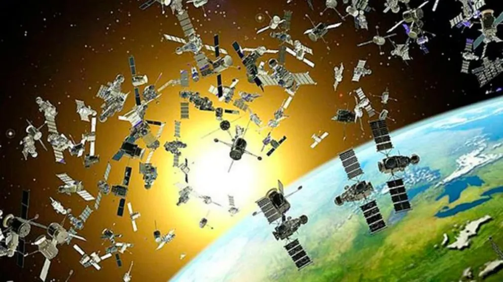 Basura espacial: ¿sabés cuántos satélites orbitan hoy alrededor de la Tierra?  