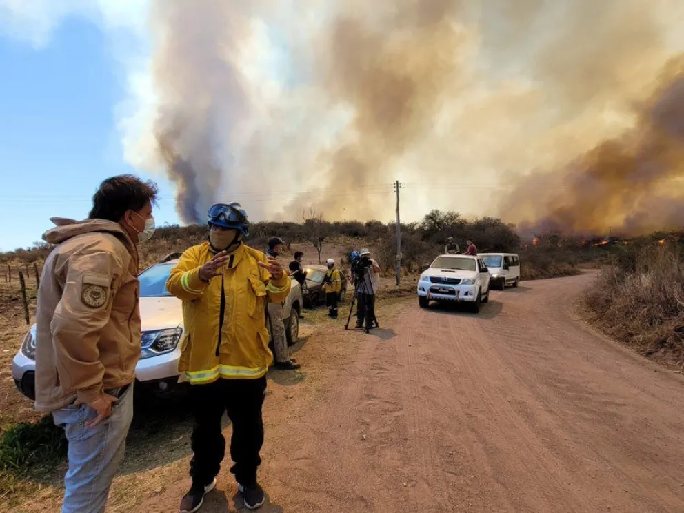 Incendios en el norte de Córdoba: dos muertos y más de 16 mil hectáreas afectadas