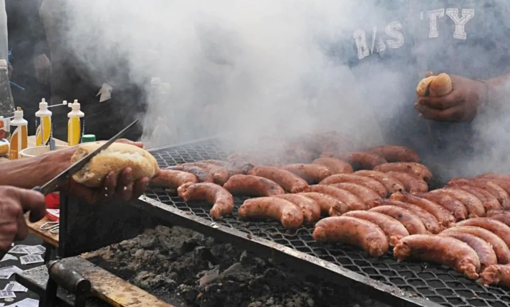 Domingo electoral y choripanero