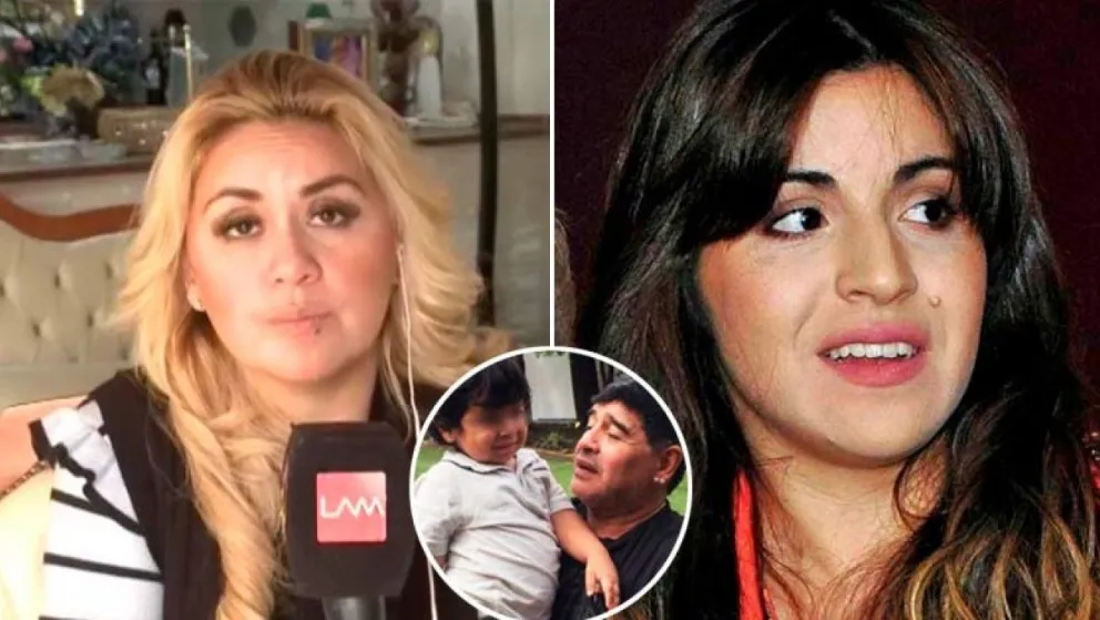 Verónica Ojeda no se guardó nada y habló de la relación de Dieguito Maradona con sus hermanas