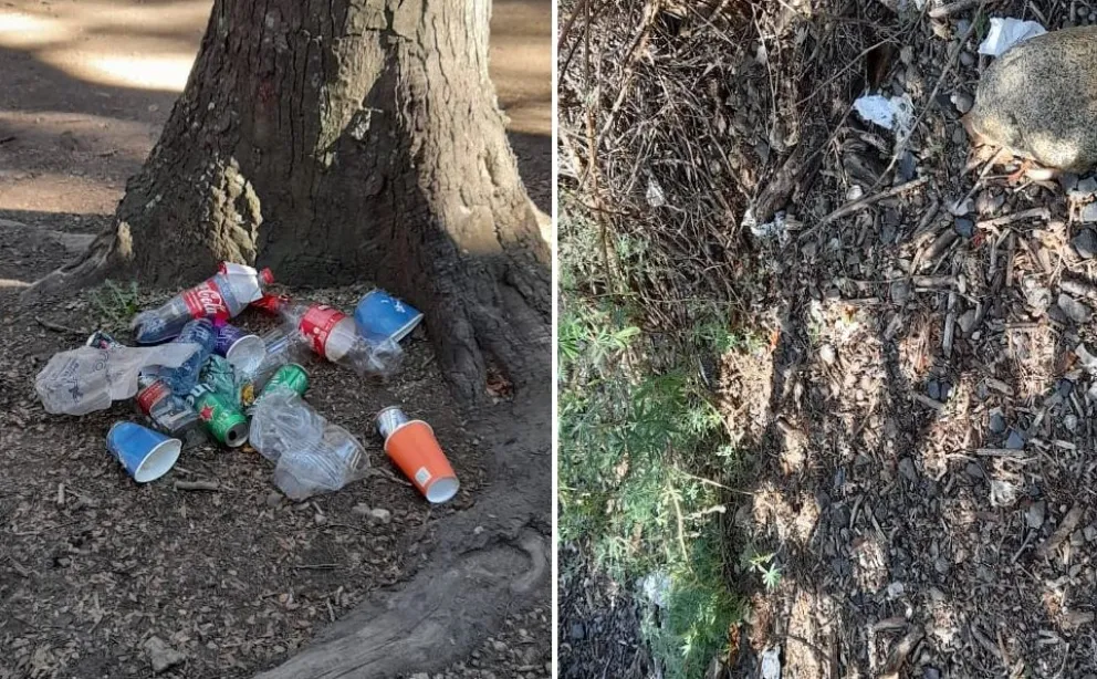 Fiesta y descontrol en Villa Tacul: dejaron todos sus desechos en la playa