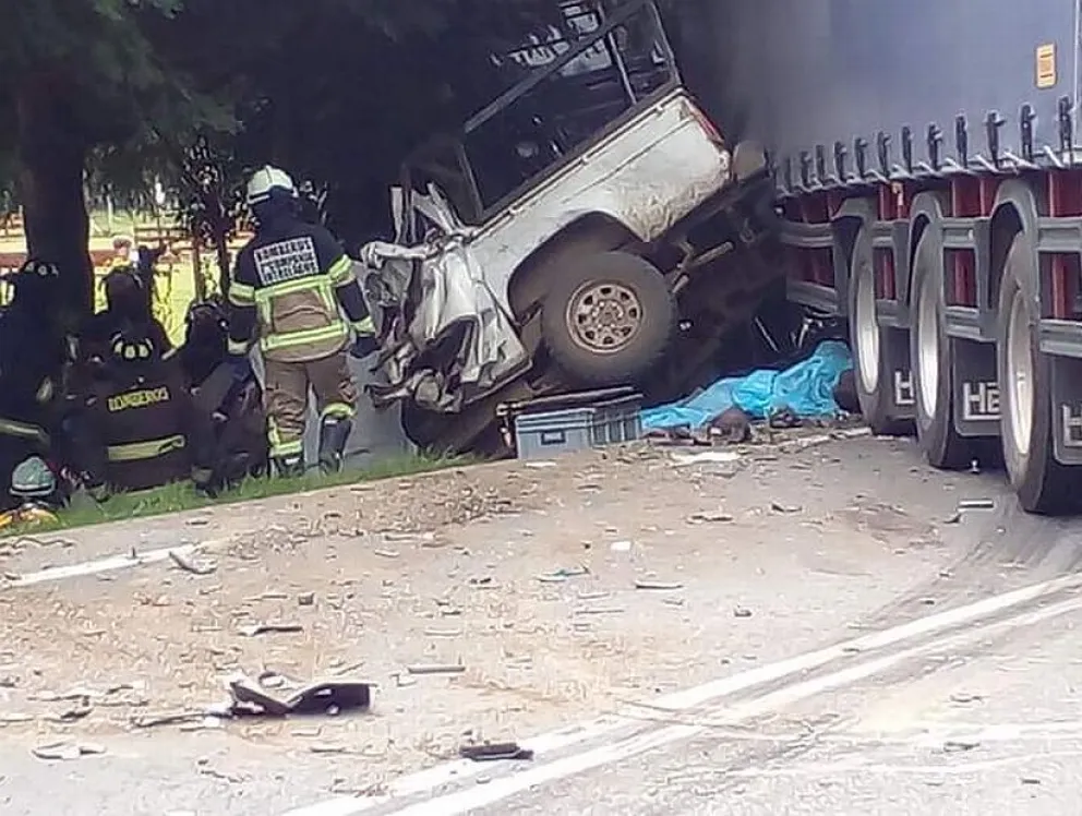 Cuatro muertos en un choque frontal entre un camión argentino y una camioneta chilena