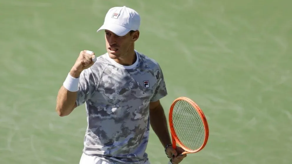 Indian Wells: El Peque Schwartzman reaccionó a tiempo ante Daniel Evans y avanza