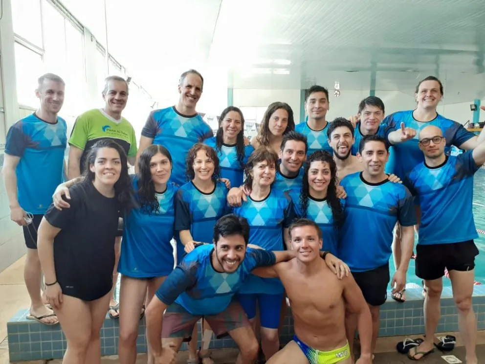 La natación máster disfrutó del circuito patagónico en Bariloche