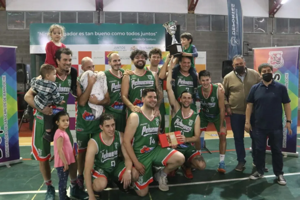 Pehuenes se quedó con el campeonato de básquet de primera división