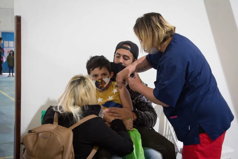 Seis mil menores de Bariloche entre los 3 y 11 años fueron vacunados