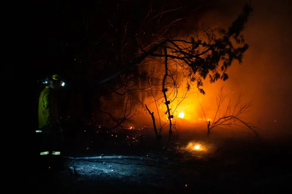 Un incendio causó daños importantes en una vivienda de los kilómetros