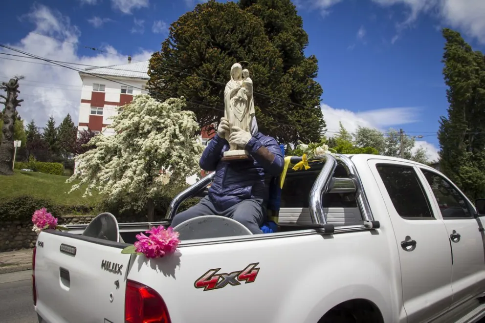 En noviembre la Virgen de las Nieves sale a recorrer los barrios