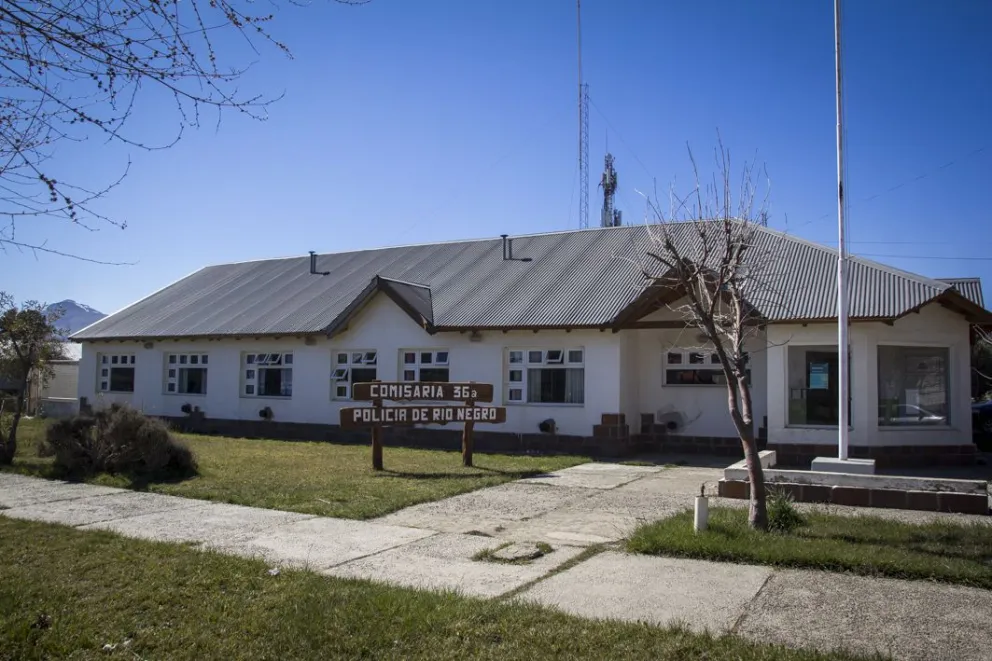 Intervino personal de la Comisaría 36 de Dina Huapi.