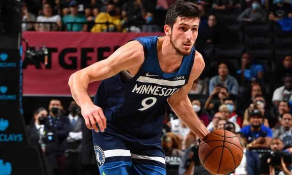 Récord argentino en la NBA de la mano de Leandro Bolmaro