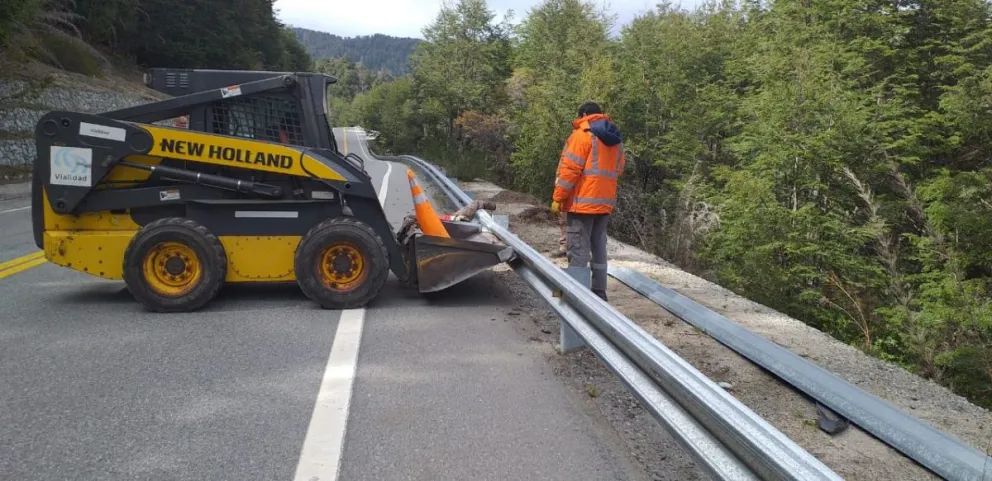 Solo se puede transitar de día en ruta Siete Lagos