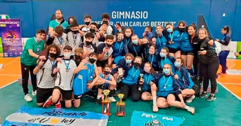 Chicas y chicos del vóley pampeano tienen covid después de jugar en Bariloche