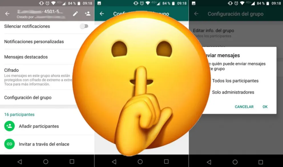 Sin aviso: cómo silenciar a alguien en un grupo de WhatsApp sin tener que expulsarlo