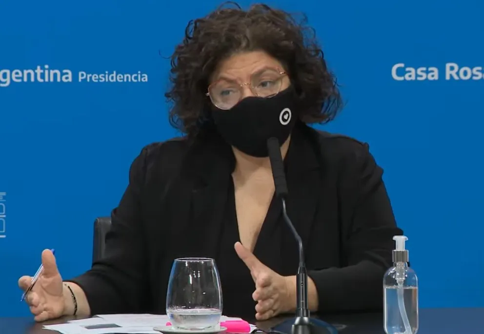Vizzotti anunció que se aplicará una tercera dosis de vacunas a partir de diciembre