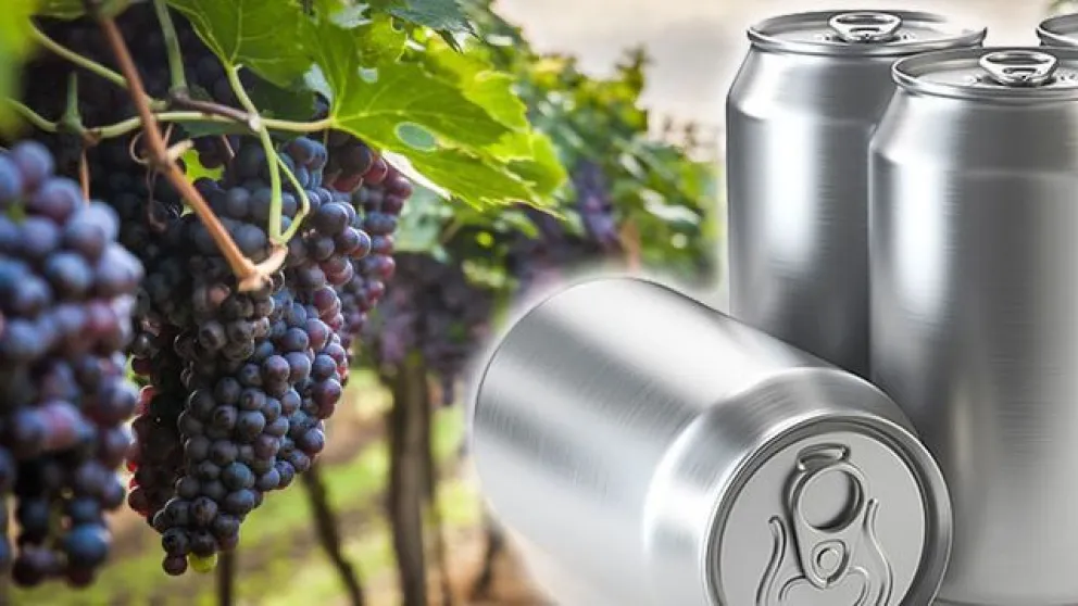 Vino en lata: la nueva tendencia que va en aumento en nuestro país
