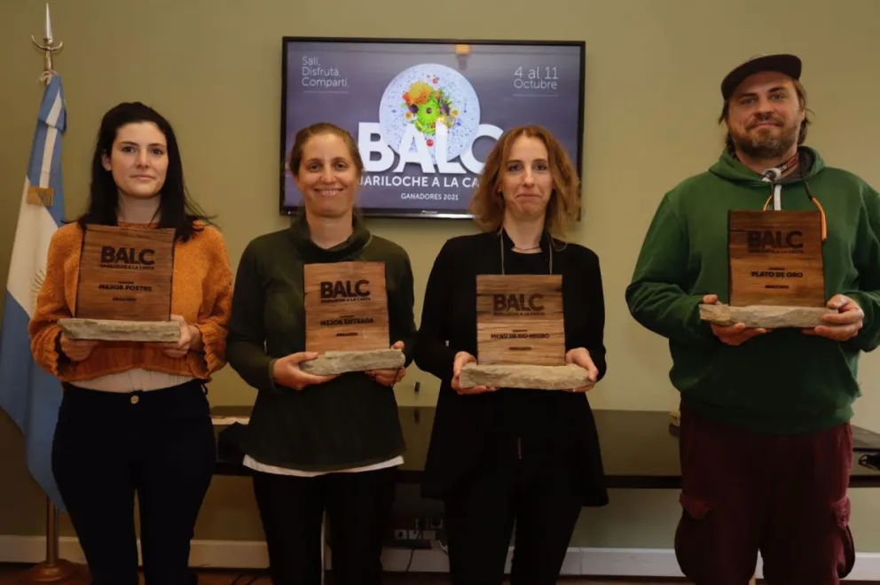Entregaron los premios a los chefs del Bariloche A La Carta 2021