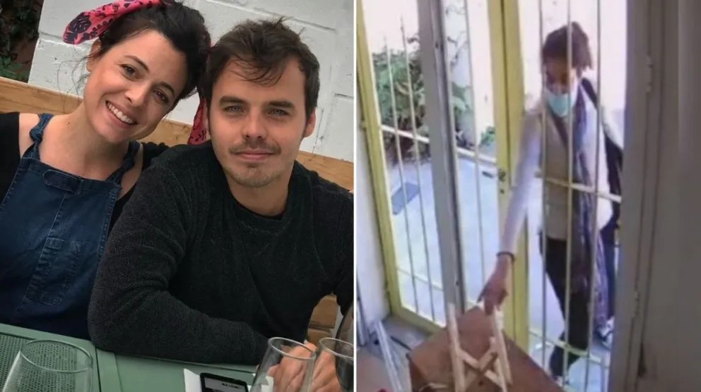 Una fanática y acosadora de Benjamín Rojas destrozó el local de la pareja del actor
