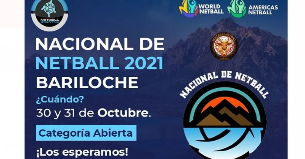 Este fin de semana se jugará en Nacional de Netball en Bariloche
