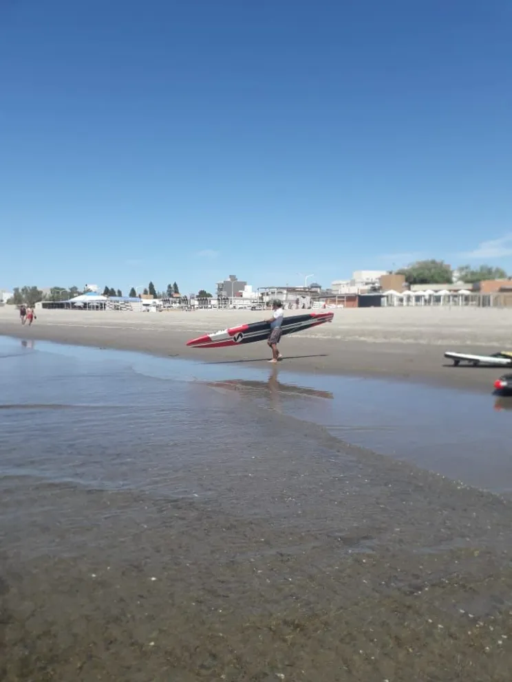 Sigue el circuito de SUP nacional en Puerto Madryn con presencia barilochense