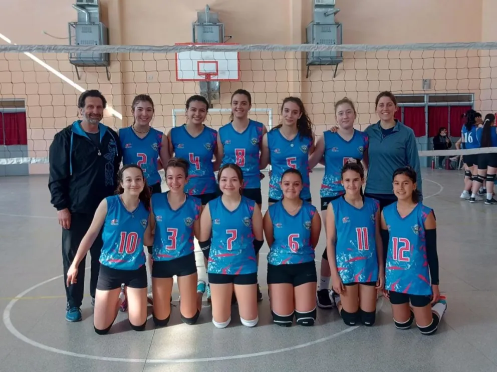 Gran participación barilochense en el Clasificatorio Sub 14 de Vóley