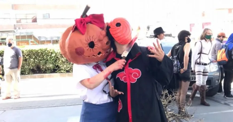 Personajes del anime y del cine confluyeron en un colorido concurso de cosplay