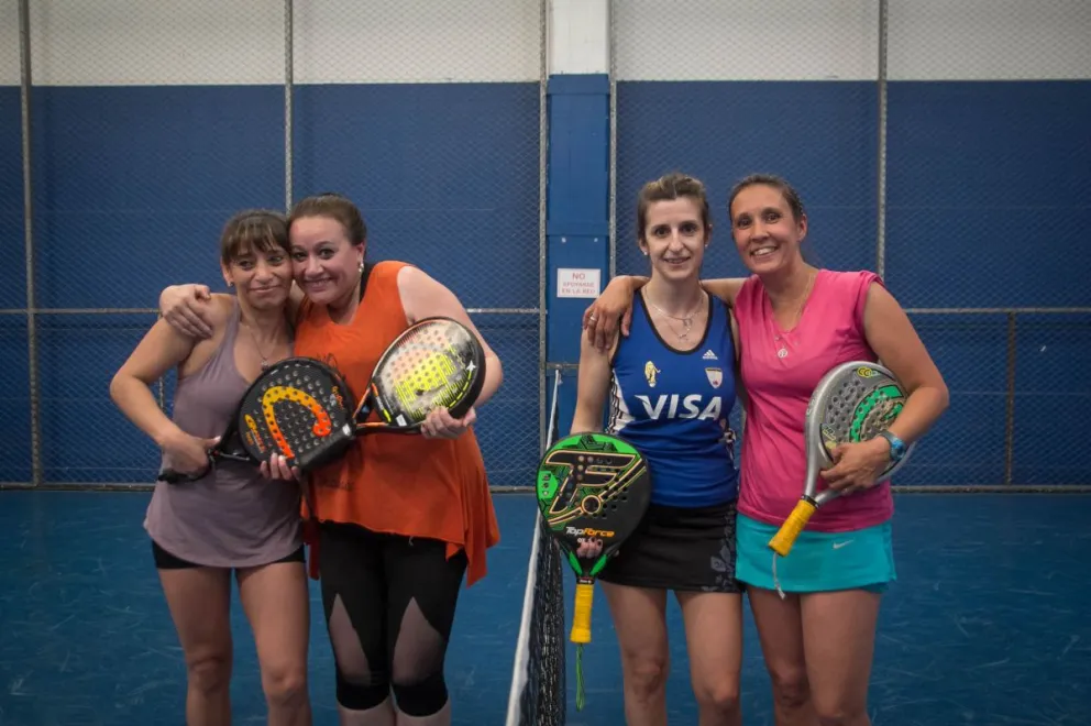 El pádel femenino tuvo otro gran encuentro