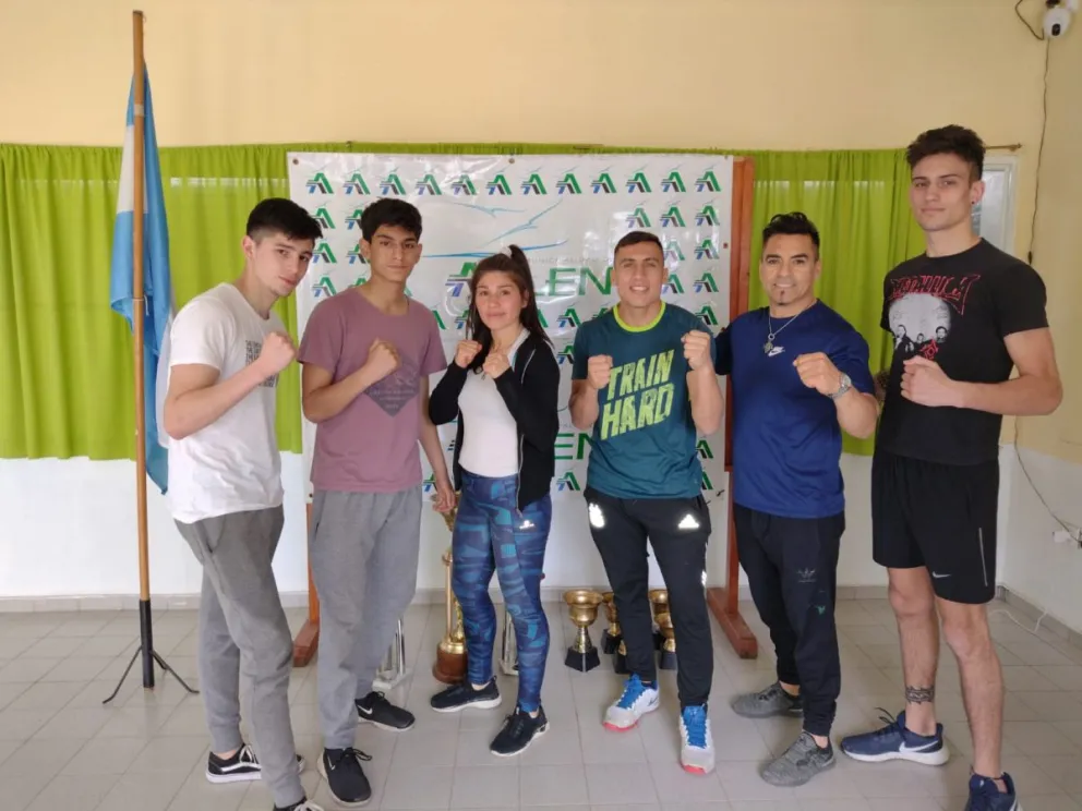 Pugilistas barilochenses la rompieron en Allen