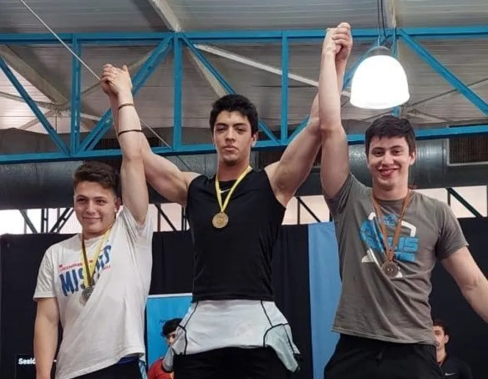 Dante Pizzutti, campeón argentino