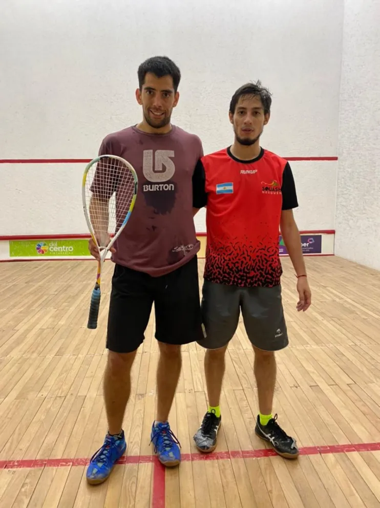 Daniel Lomaglio se quedó con la tercera fecha del certamen de Squash 