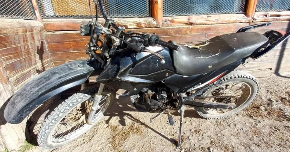 Recuperaron una moto robada