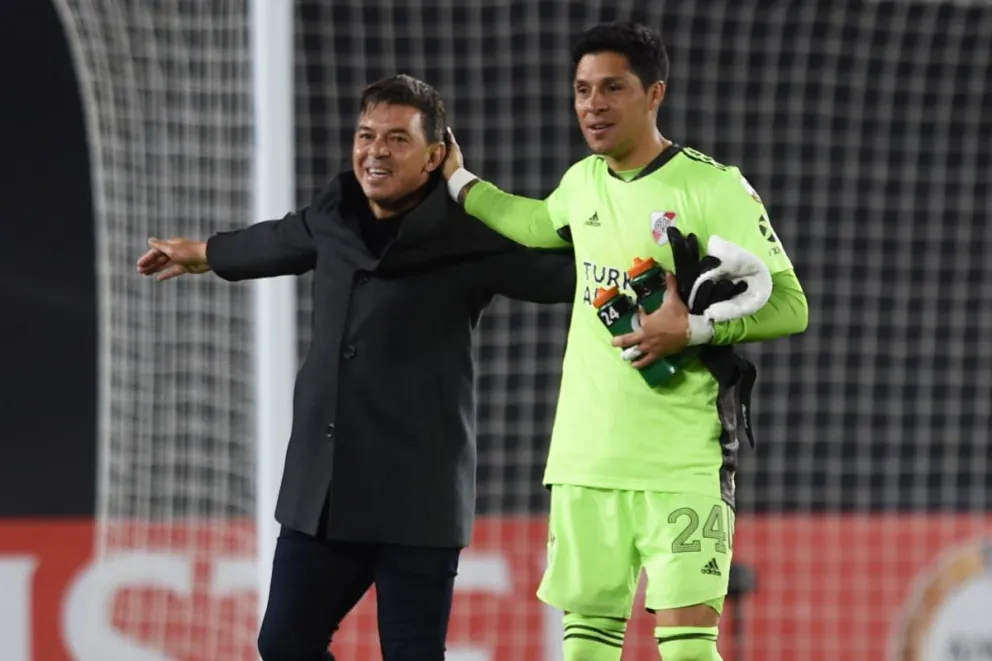 Enzo Pérez arquero: Gallardo y una inédita reveleación sobre aquel día histórico