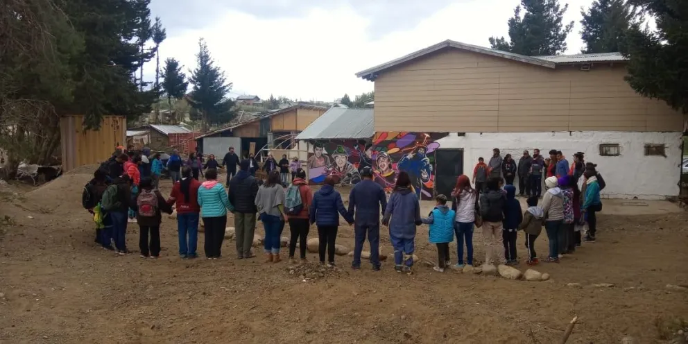 Un mural que intentó transformar el dolor en presencia