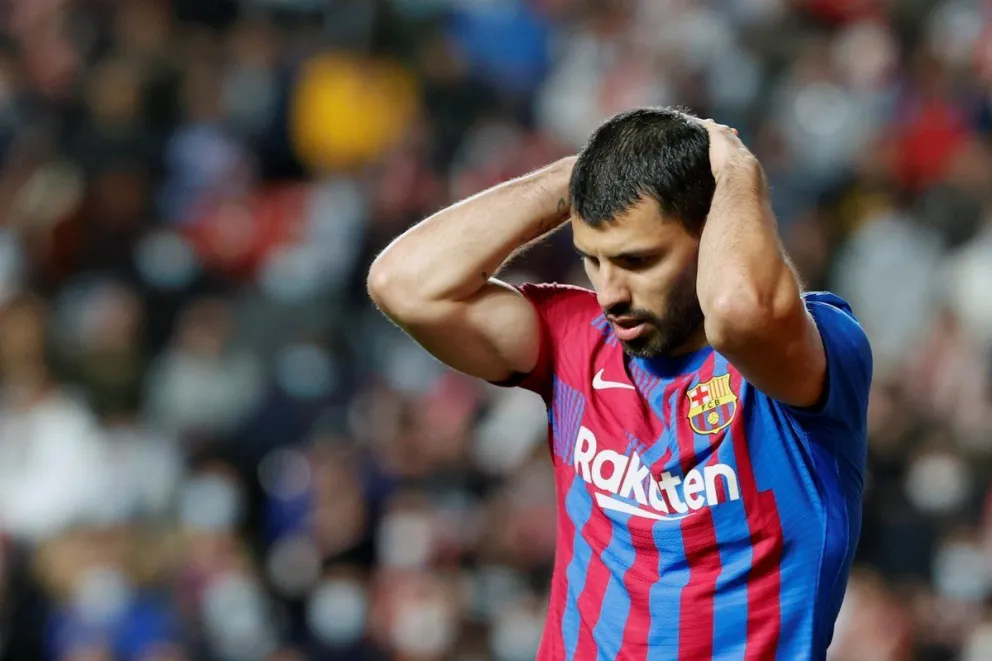 La patología de Sergio "Kun" Agüero podría obligarlo a retirarse del fútbol