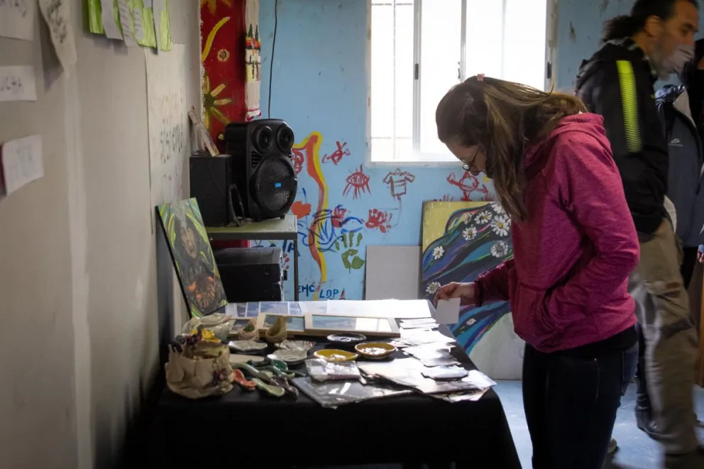 El Bachillerato Popular realizó un encuentro cultural y feria de productos