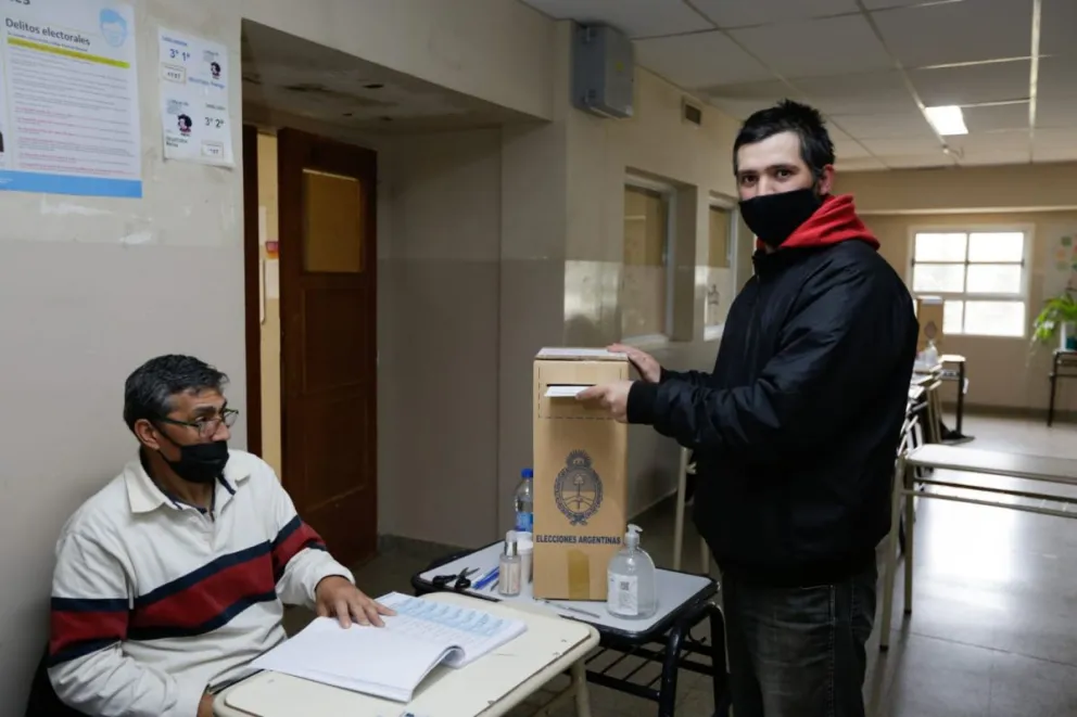 Paulic votó y se fue a trabajar