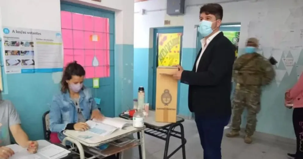 Votó Berros en General Roca
