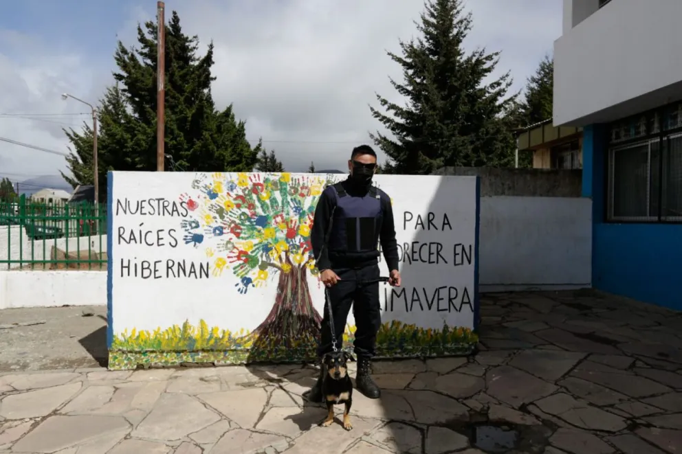 Cuando las fuerzas se ponen al servicio de las personas… y de los perros