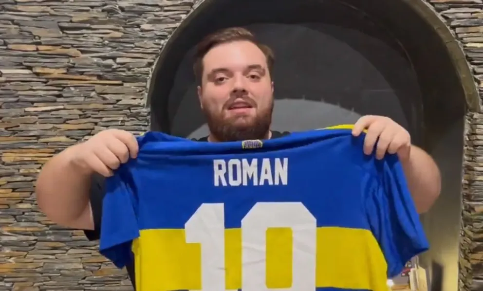 Juan Román Riquelme sorprendió con un regalo especial al streamer Ibai Llanos