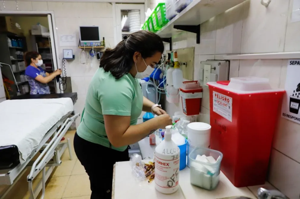 Estudiantes de licenciatura en Enfermería de la UNCo expresan su apoyo a Salud Pública