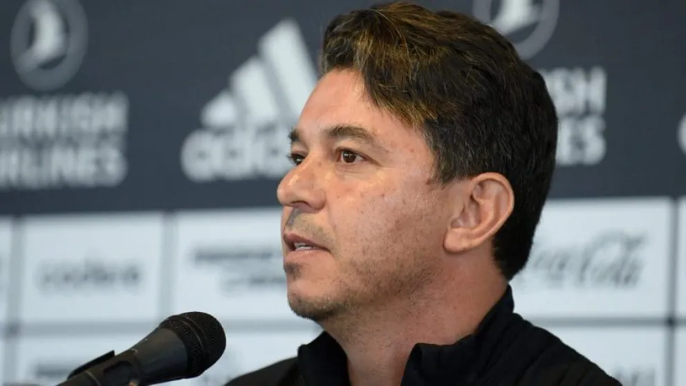 Gallardo mantiene el suspenso sobre su continuidad como DT de River