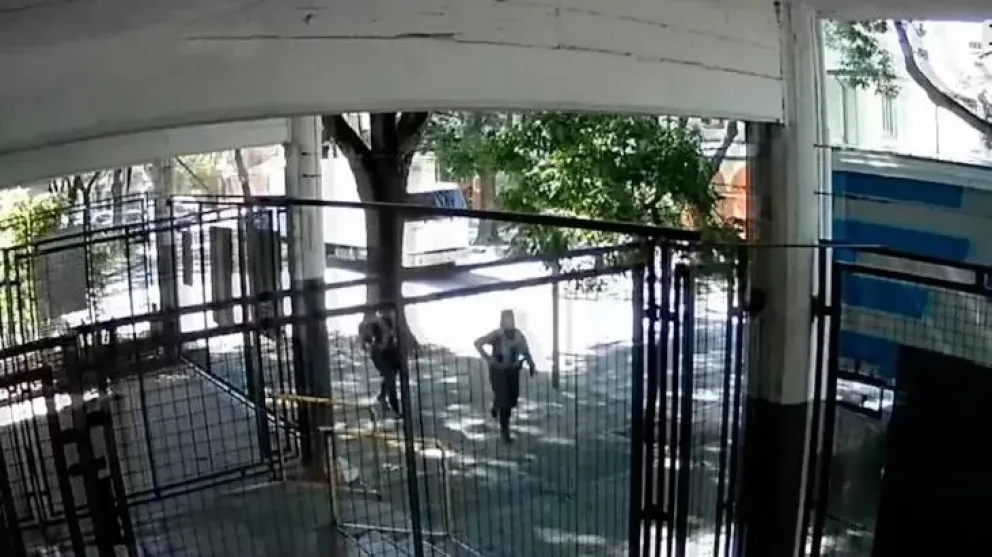 Trascendió el primer video sobre el crimen de Lucas González