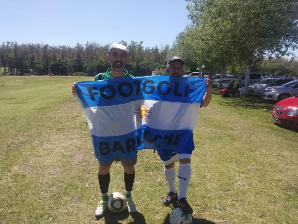 Podio para Bariloche Footgolf en Santa Fe