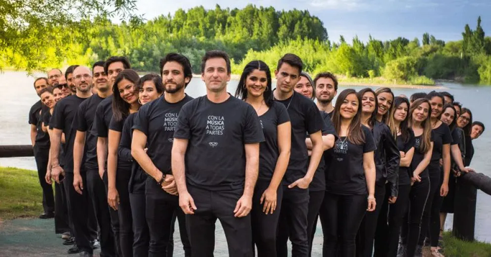 La Catedral de Bariloche se llena de música con los ensambles de la Filarmónica y la Camerata Juvenil 