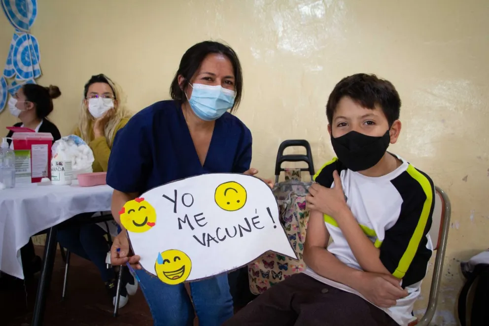 Menores de 5 a 11 años ya se pueden vacunar con la primera dosis de refuerzo
