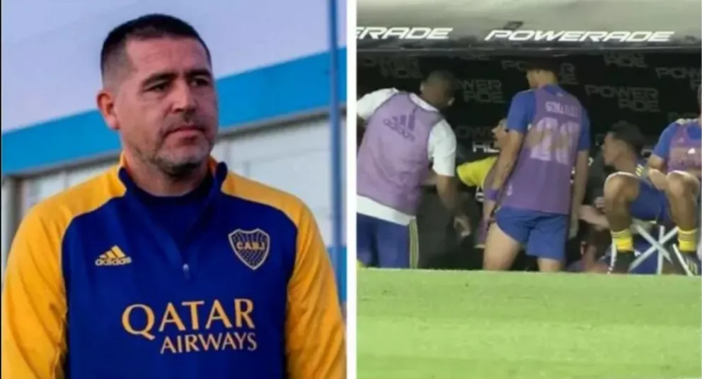 Riquelme está que arde por el cruce de dos figuras del plantel Boca